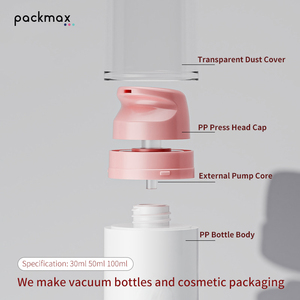 Bestseller 30/50/100ml PP Airless <b>Pump</b> <b>Bottle</b> – Refillable Vacuum Container for Serum & Lotion - Product Image 5