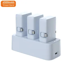 Vina alta calidad carga rápida 3*4500MAH portátil Mini viaje al aire libre teléfono móvil banco de energía para iWatch/Samsung Watch