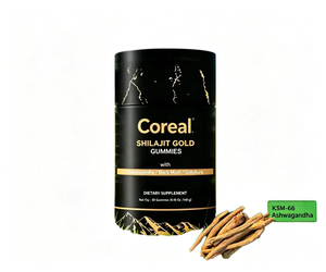 Gomitas Veganas de Shilajit Dorado de Marca Privada al por Mayor para Adultos, 60 Unidades, Aumentan la Energía, Refuerzan el Sistema Inmunitario, Múltiples Minerales, Ácido Fúlvico - Product Image 1