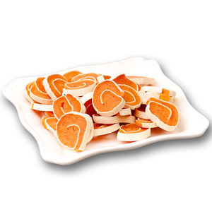 100% naturel <span class=keywords><strong>chat</strong></span> traite de poulet et de morue rouleau viande nourriture pour animaux de compagnie OEM marque privée séchée pour animaux de compagnie - Product Image 2