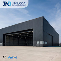 Hangar con Estructura de Acero, Diseño de Acero Anticorrosión, Edificio de Almacenamiento con Estructura de Acero y Hangar para Aviones
