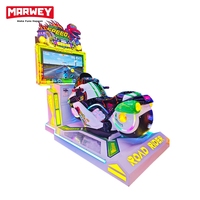 Simulateur de course moto haute vitesse Marwey - Jeu de course moto pour 1 joueur en métal - Prix usine