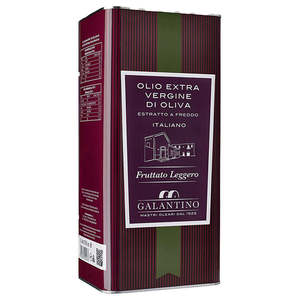 Aceite de Oliva Italiano Ligero Virgen Extra 5L Lata Aceite Vegetal Premium - Product Image 1