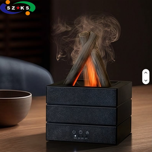 เครื่องเพิ่มความชื้นในแบตเตอรี่แบบพกพาขนาด250มล. โคมไฟ LED สีสันสดใสไฟ USB เครื่องพ่นละอองน้ำมันหอมระเหยในครัวเรือน - Product Image 1