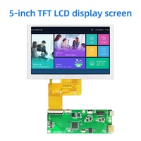 QTSS 5 pouces IPS TFT RGB Interface 800*480 Transflectif écran tactile panneau affichage LCD Module 5"