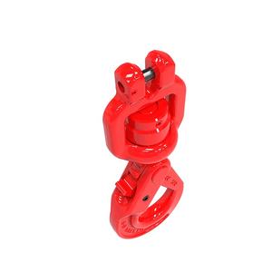 G80 kait keamanan putar sudut baja paduan/Clevis <span class=keywords><strong>Hoist</strong></span> untuk pertambangan dan aplikasi industri berat dilapisi bubuk - Product Image 4