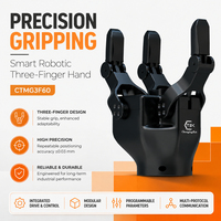Pince électrique programmable CTMG3F60 pour le transfert d'échantillons en laboratoire et la manipulation robotique