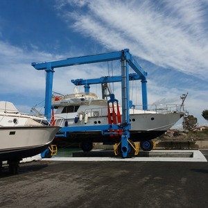 Nouveau Lève-bateaux marin sur mesure de 75 à 250 tonnes pour le transport de navires dans les chantiers navaires avec option de système de palan à chaîne - Product Image 2