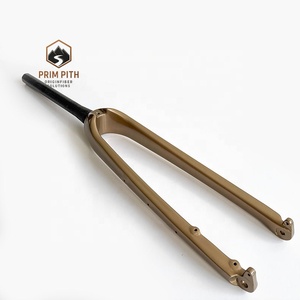 Horquilla Delantera <span class=keywords><strong>de</strong></span> Bicicleta <span class=keywords><strong>de</strong></span> Carretera <span class=keywords><strong>de</strong></span> Fibra <span class=keywords><strong>de</strong></span> Carbono Completa, Horquilla Ligera <span class=keywords><strong>de</strong></span> Carbono 700C para Bicicleta <span class=keywords><strong>de</strong></span> Montaña y Carretera - Product Image 1
