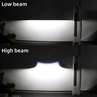 Nueva Lámpara Antiniebla LED de Doble Lente de 2.0 Pulgadas para Automóvil, Apta para Lámparas Antiniebla Toyo