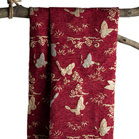 Tissu Jacquard Personnalisé Tissé en Gros Commande en Vrac OEM ODM pour le Marché Européen Faible MOQ