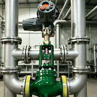 Actionneur de vanne électrique multi-tours hautement configurable et intelligent, couple de 57000 Nm, installation non invasive pour l'industrie électrique