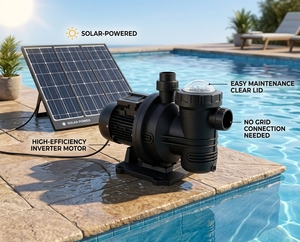 <span class=keywords><strong>Pompe</strong></span> de circulation solaire pour <span class=keywords><strong>piscine</strong></span> à moteur DC, corps en plastique antirouille, 1200W, longue durée de vie, utilisation en extérieur pour <span class=keywords><strong>piscine</strong></span> - Product Image 3