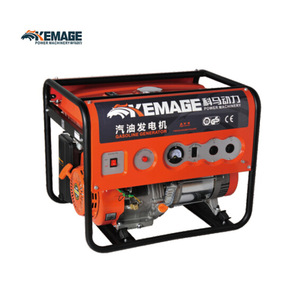 Kemage Gasoline <b>Generator</b> 7Kw Three Phase Electric Start Single Cylinder Four Stroke <b>Generator</b> Set - Product Image 1