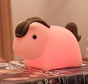 โคมไฟรูปม้าซิลิโคน ไฟกลางคืนแบบชาร์จ USB ไฟ LED สำหรับเด็ก โคมไฟข้างเตียง ควบคุมการเปลี่ยนสีด้วยการแตะ ปรับความสว่างได้ ไฟ RGB สำหรับห้องเด็ก - Product Image 6