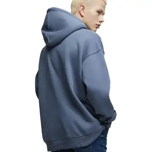 Özel ağır ağırlık artı boyutu rahat pamuklu kumaş hoodies erkekler kalın streetwear polar kazak hoodies & sweatshirt