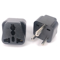 Adaptateur de voyage universel UK/US/EU/AU vers petite prise sud-africaine, adaptateur de prise secteur multi-prises AC pour l'Inde