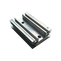 Dissipateur thermique en aluminium extrudé à ailettes parallèles multicouches, montage en surface, pour module de puissance à thyristors