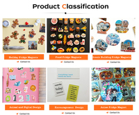 Aimants de réfrigérateur en acrylique sur le thème de l'anime, aimants de réfrigérateur personnalisés avec logo, impression de logo, cadeau d'entreprise, promotionnel, vente en gros