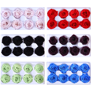 ที่กำหนดเอง Longlasting เก็บรักษาไว้ดอกกุหลาบสำหรับคริสมาสต์เกรดกุหลาบ - Product Image 3