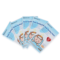 Patch de refroidissement en gel doux pour un confort toute la journée La conception respirante empêche la transpiration de la peau
