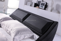Bases de massage rembourrées en bois double multifonction autre chambre lit simple et intelligent loft queen size