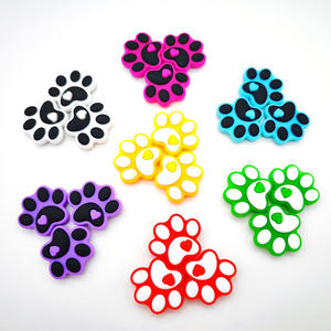 Cuentas sueltas de silicona a granel de animales de dibujos animados personalizados, cuentas masticables de silicona suave para bebés, cuentas focales de silicona al por mayor para la fabricación de bolígrafos - Product Image 6