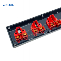 Multiprise universelle de voyage en laiton estampé pour prise murale, compatible 110V-240V, triphasée, pour l'Europe