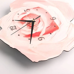 Đồng Hồ Trang Trí Treo Tường Sang Trọng Nhẹ Pha Lê Đơn Giản 50*50Cm Đồng Hồ Hoa Mặt Sứ Với Giá Thấp - Product Image 6