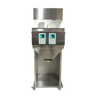 Machine de remplissage semi-automatique double tête personnalisable pour sachets de poudre de céréales, de thé, de granulés et de graines, pour 0,1-5000g, vente en gros
