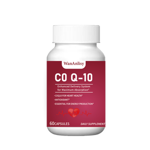 Capsule molle de <span class=keywords><strong>coenzyme</strong></span> Q10 à haute teneur en ubiquinone, personnalisée par OEM, vente directe, soins de santé - Product Image 1