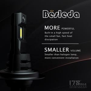 All In One Car Led H8 H11 LED fendinebbia ad alta potenza 50w 7200lm H1 H3 H4 H7 H9 H11 I7S lampadine per fari a Led - Product Image 5