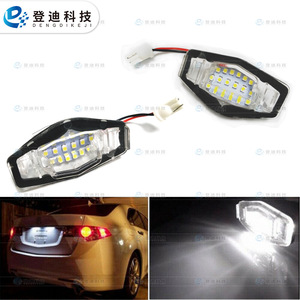 Luces LED para matrícula para Honda Civic Accord Odyssey, 6000 Lm, luz blanca, 9-24V, carcasa transparente - Product Image 5