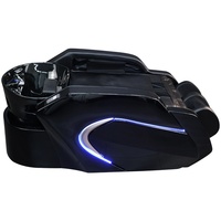 Fauteuil de massage électrique intelligent pour spa capillaire et table de massage, fauteuil de massage électrique pour salon de beauté avec lampe LED