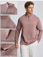 Felpe da Donna Moda Autunno 2026, Stile Old Money con Mezza Zip, Pullover Traspirante per Golf e Tennis