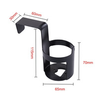 Accessoires intérieurs de voiture, porte-gobelet ABS pour siège de voiture et bac de rangement latéral de la porte