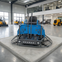 Machine automatique Honda compacte pour le polissage du béton, ponceuse de sol pour les bords et les coins avec tête rotative pour les travaux en espaces étroits