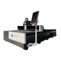 Panneau de commande de type cantilever 3015, 3000*1500mm, machine de découpe laser à fibre 5x10 pour la découpe des métaux