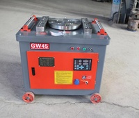 Cintreuse semi-automatique CNC GF32 - Machine à cintrer les anneaux en acier à haute efficacité pour barres de construction en acier au carbone