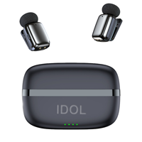 Microphone de studio pour enregistrement et gaming, compatible téléphone, 2.4G, appairage automatique, 3 modes, réverbération spatiale, réduction de bruit DSP, pour caméra, téléphone et PC