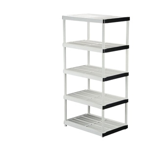 Estante de almacenamiento de plástico HD <span class=keywords><strong>24</strong></span> 5 capas 36X24X72INCH Estantería 36x24x72 pulgadas Estantes y estantes apilables - Product Image 2