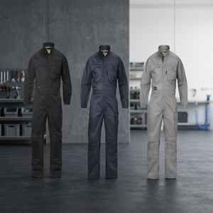 Vêtements de travail d'été unisexes à séchage rapide pour adultes, en coton, polyester et élasthanne, service OEM, étiquette blanche, personnalisés du Vietnam - Product Image 2