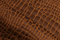 Texture de peau de crocodile tissu de daim à tricoter recyclé pour vêtement