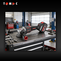 Meuleuse d'angle sans fil TOMAC Pro 20V 1600W sans balais 125mm M14 3 vitesses CE pour la découpe et le meulage
