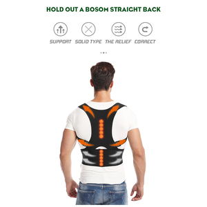 Boer <span class=keywords><strong>Corrector</strong></span> <span class=keywords><strong>de</strong></span> <span class=keywords><strong>postura</strong></span> sentado magnético ajustable <span class=keywords><strong>Chaleco</strong></span> Soporte <span class=keywords><strong>de</strong></span> espalda - Product Image 5