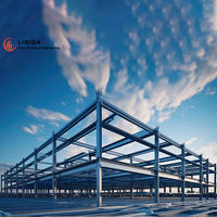 Edificio de Acero Modular Versátil para Almacenes, Hangares de Aviones, Talleres de Construcción
