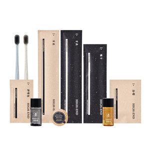 Fournitures hôtelières : Brosse à dents jetable, shampoing, lotion corporelle, chaussons, ensemble d'accessoires hôteliers pour hôpitaux, maisons, hôtels, voyages et spas - Product Image 6