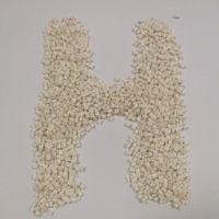 Pailles en matériau biodégradable PHA, extrudées, couleur blanche