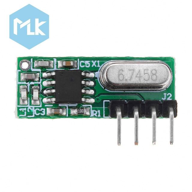 MLK YOINNOVATI RX500A 315/433MHz High Sensitivity Superheterodyne Wireless Receiver Module