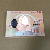 Montre connectée Hotsale P9 Series10 avec 7 bracelets, écouteurs et écran tactile intégral